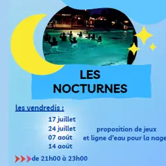 Nocturnes à la piscine intercommunale de Castelnau-Montratier