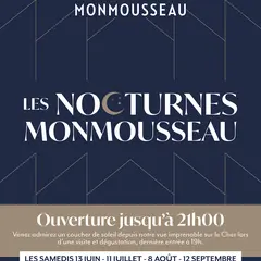 Nocturnes aux Caves Monmousseau à Montrichard