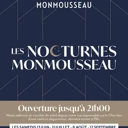 Nocturnes aux Caves Monmousseau à Montrichard