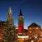 La Place du Marché accueille le Marché de Noël d'Obernai &copy; Office de Tourisme d'Obernai