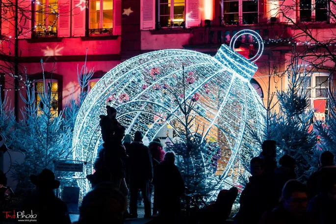 Les illuminations de la ville d\'Haguenau pour Noël