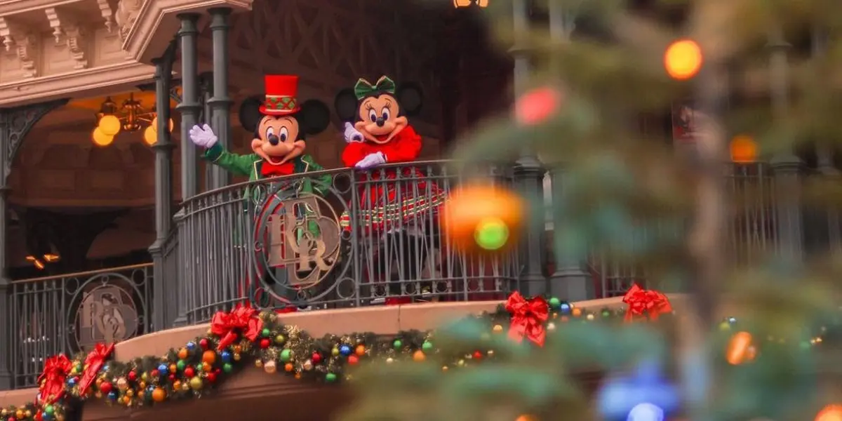 Noël enchanté à Disneyland Paris