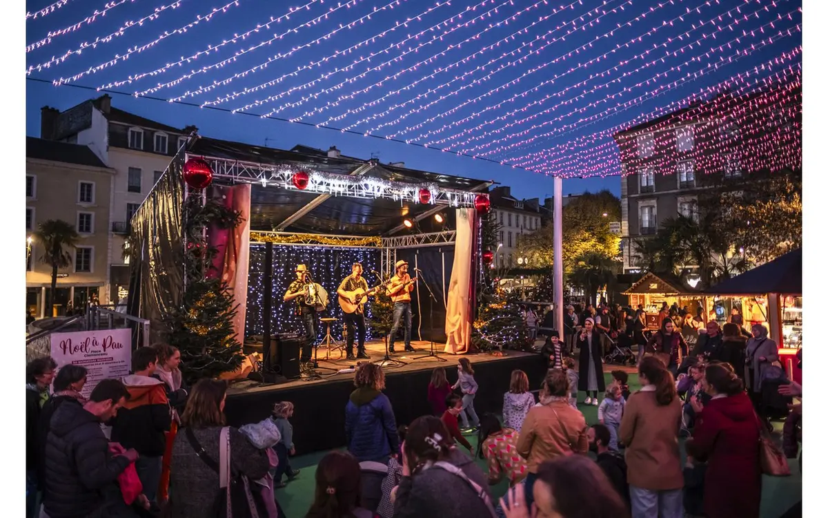 Noël à Pau - Animations musicales place Clemenceau