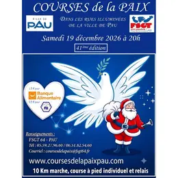 Noël à Pau - Course de la Paix 2026