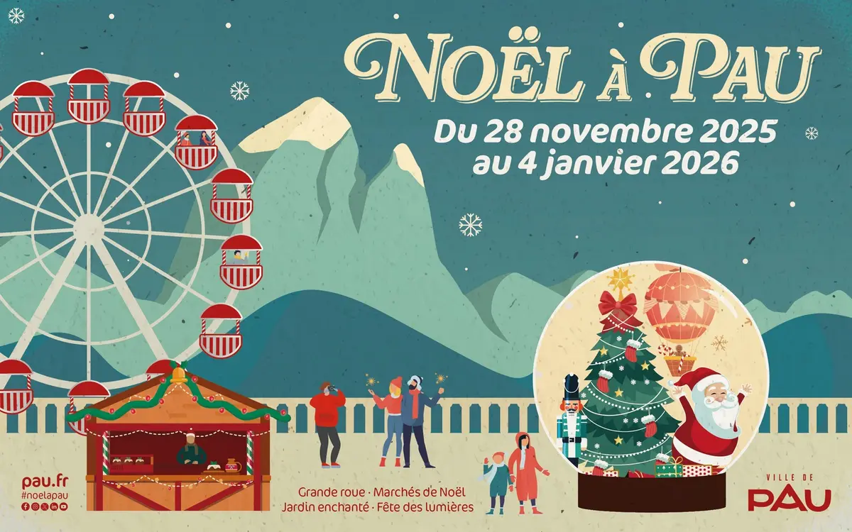 Noël à Pau - Train de Noël