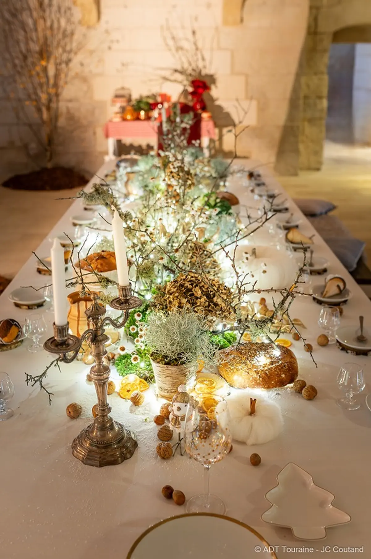 Noël au pays des châteaux : Forteresse royale de Chinon  - Trés(or)