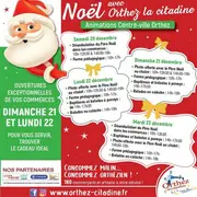 Noël avec Orthez la Citadine