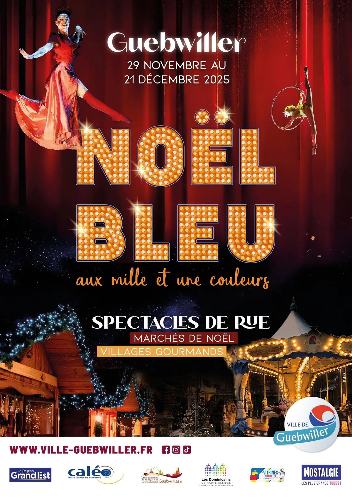 L'affiche de Noël Bleu 2025