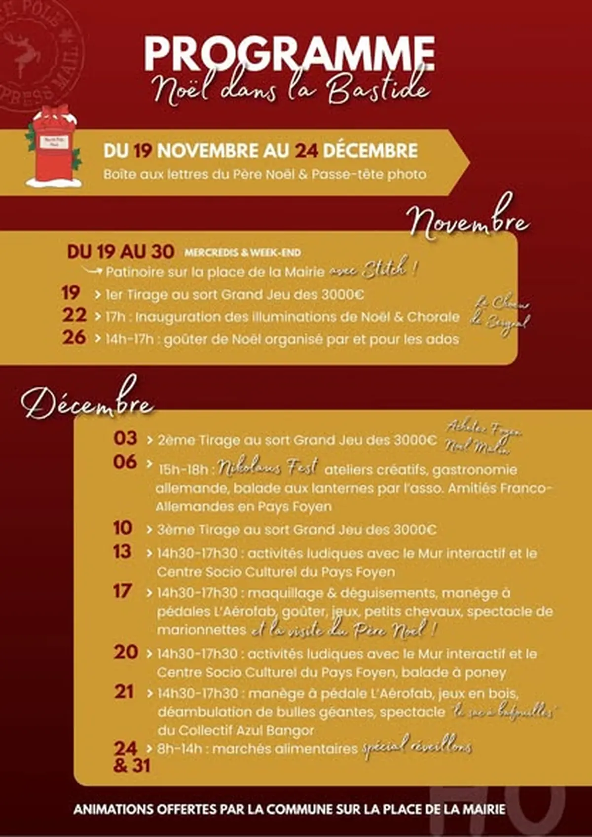 Noël dans la Bastide