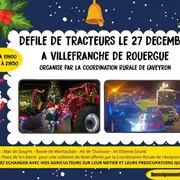 Noël - Défilé de tracteurs