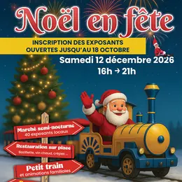 Noël en fête - Marché semi-nocturne et feu d'artifice