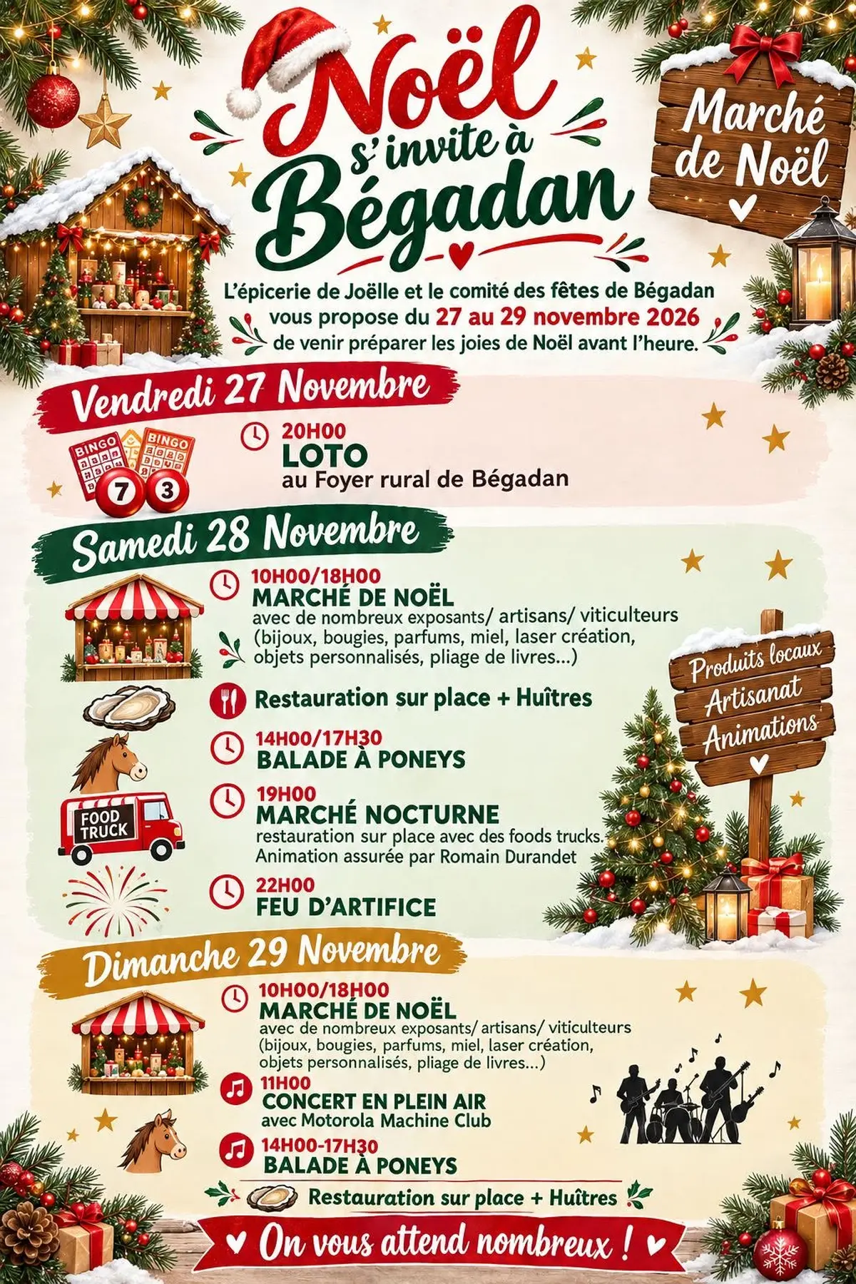 Noël s'invite à Bégadan