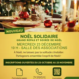 Noël solidaire : cette année, ne passez pas Noël seul !