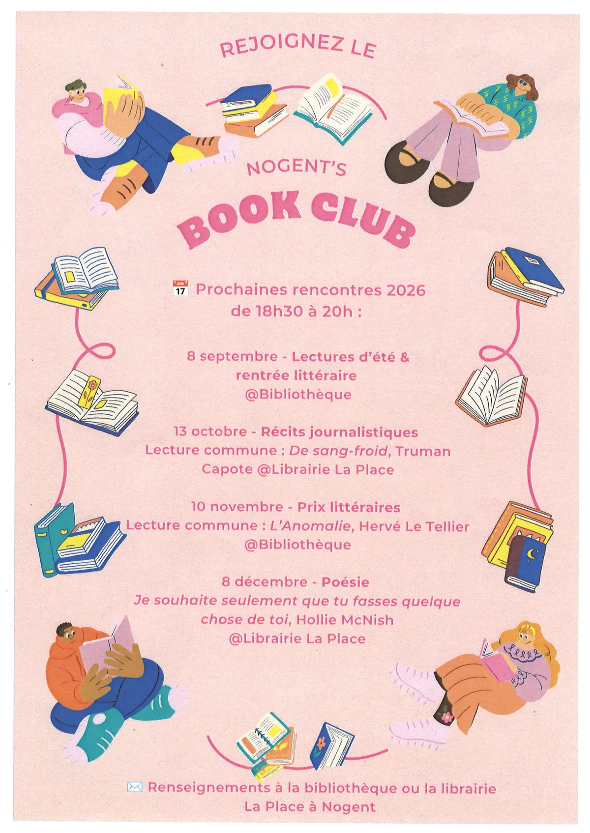 Nogent's Book Club de décembre