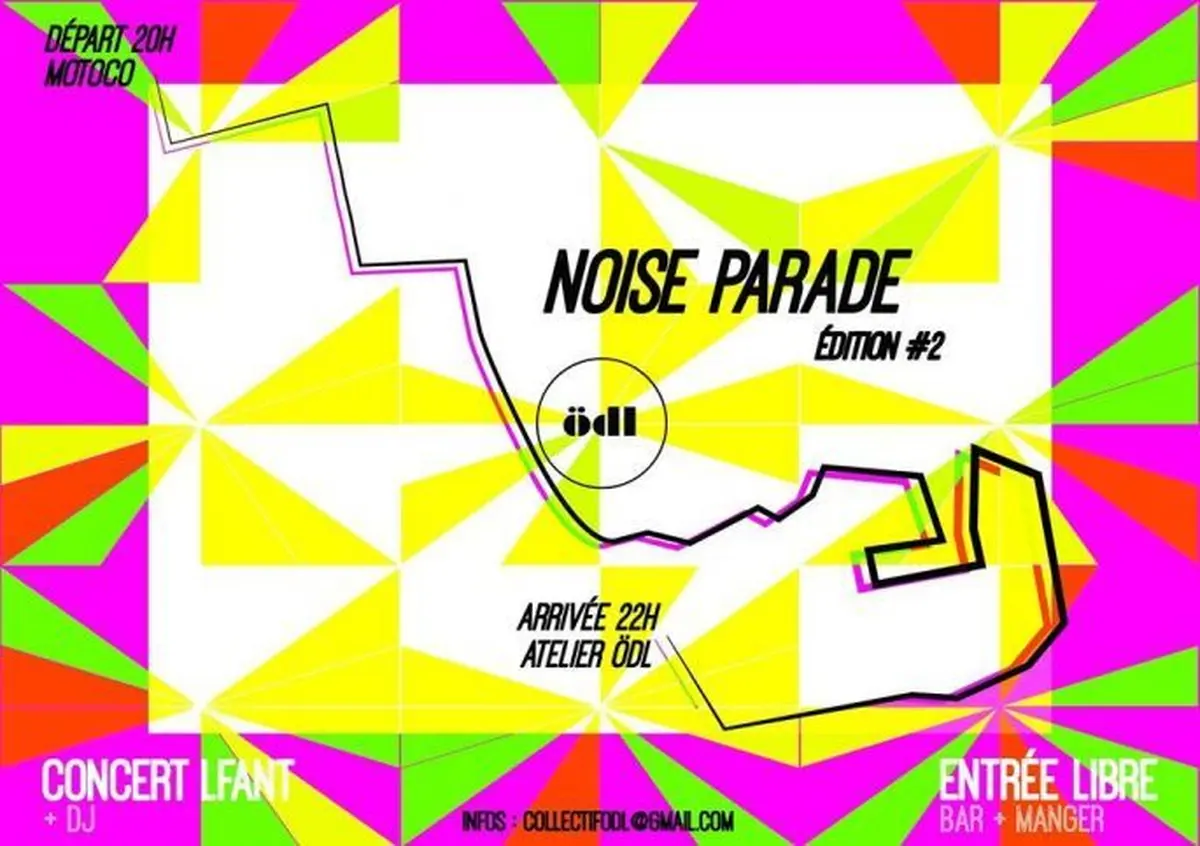 Ambiance carnavalesque à la Noise Parade de Mulhouse