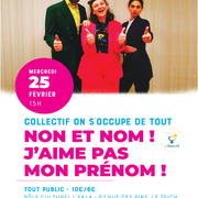 Non et nom ! j'aime pas mon prénon.