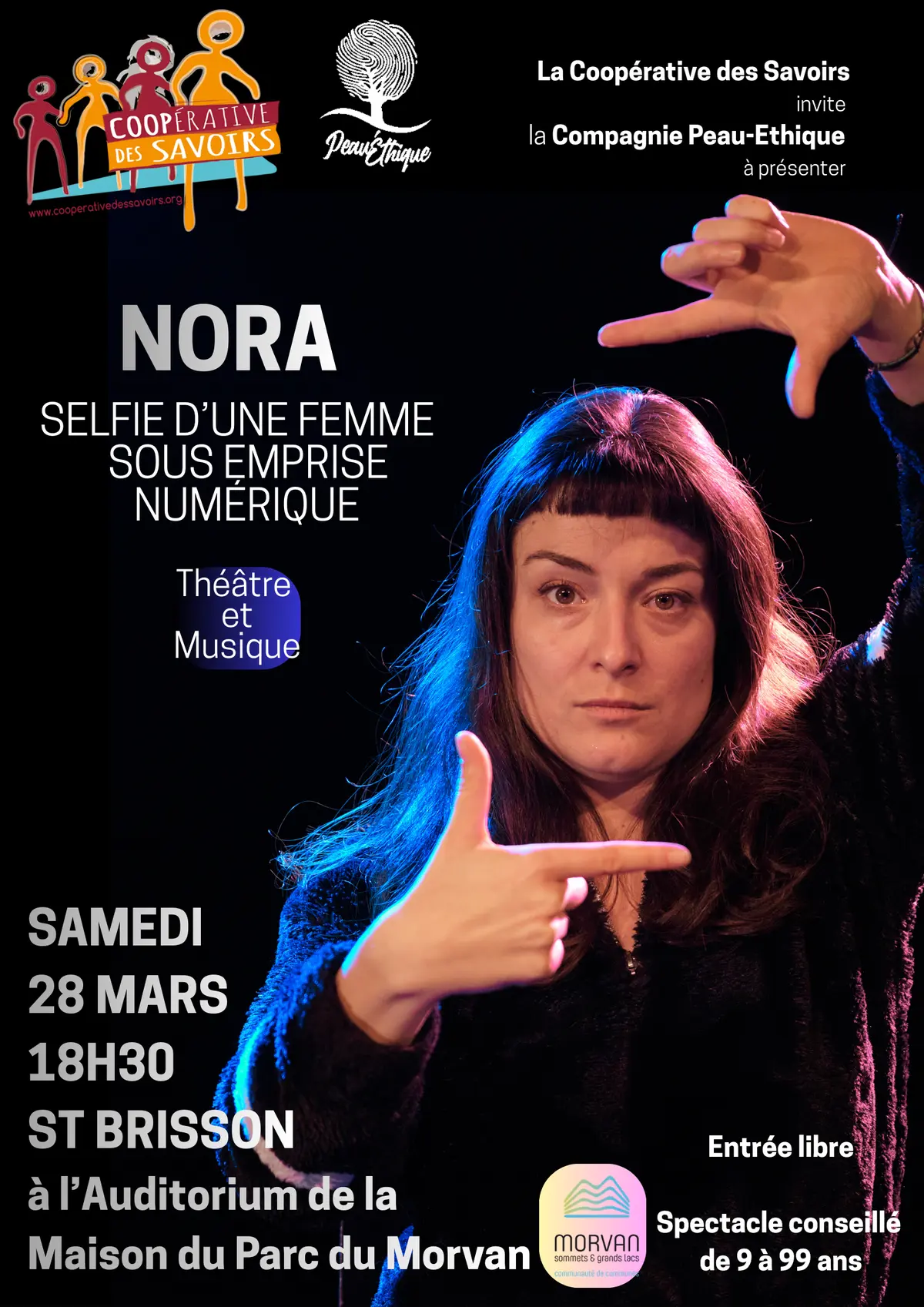 Nora, selfie d'une femme sous influence numérique