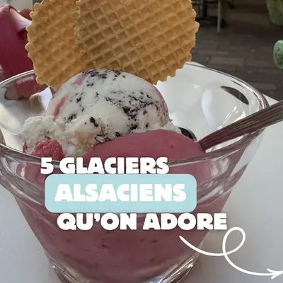 Nos 5 glaciers locaux préférés