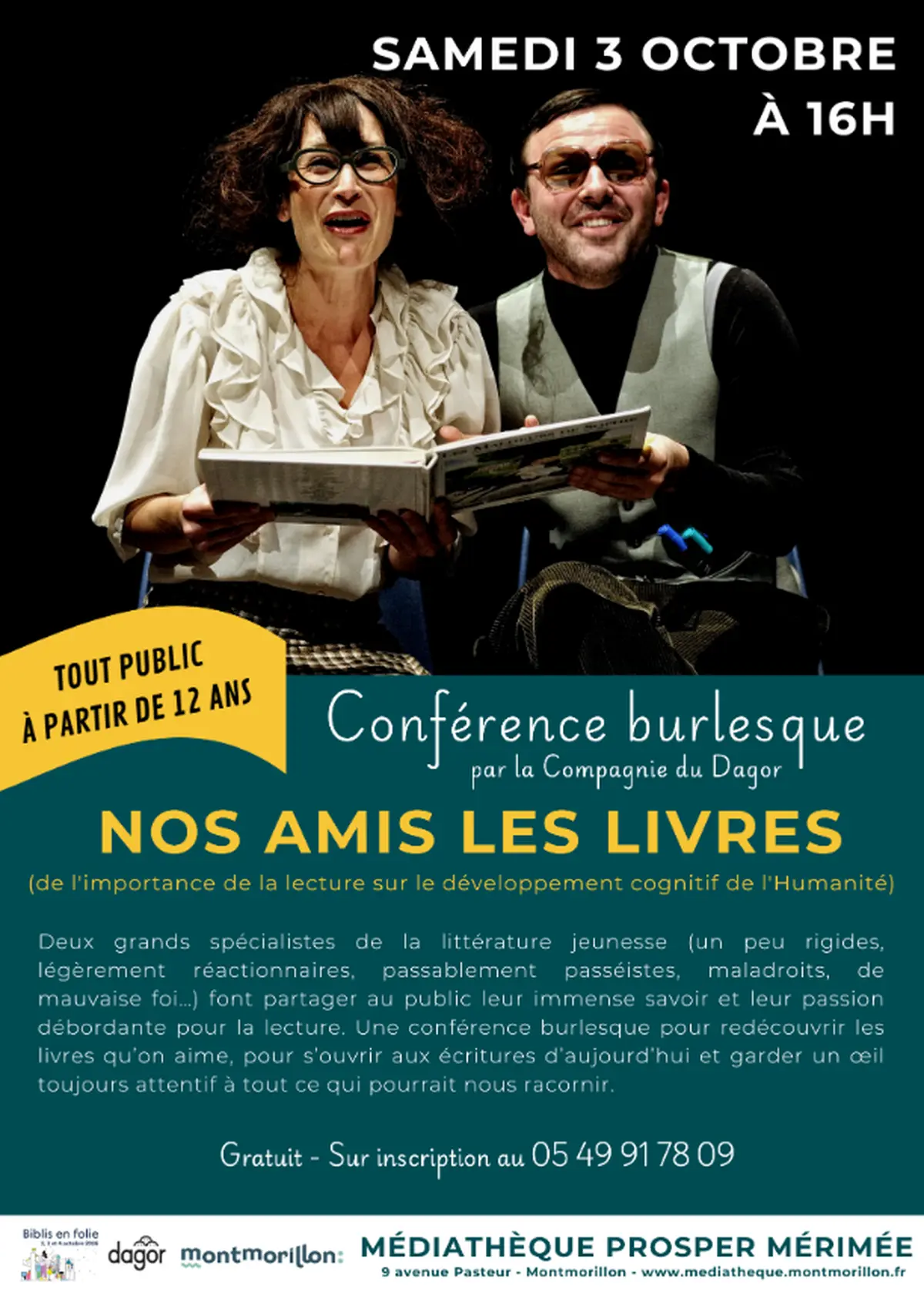Nos amis les livres (de l’importance de la lecture sur le développement cognitif de l’Humanité)