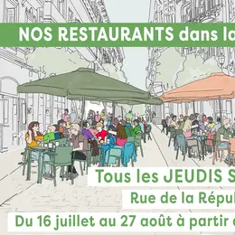 Nos Restaurants dans la rue