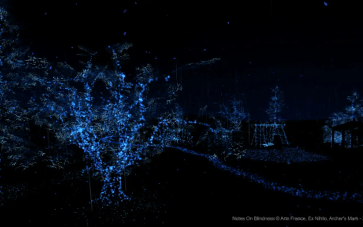 Image tirée du film Notes on Blindness