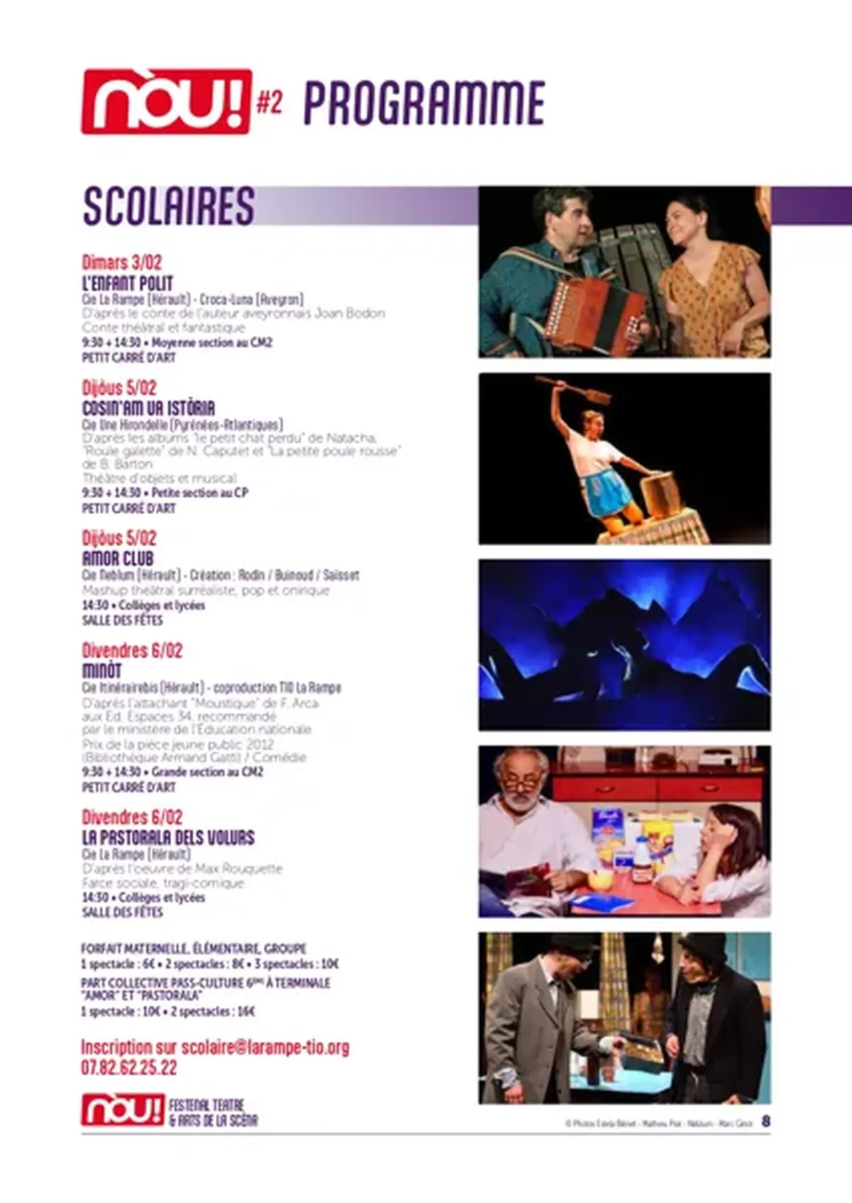 Nòu : Festival de Théâtre & Arts de la scène