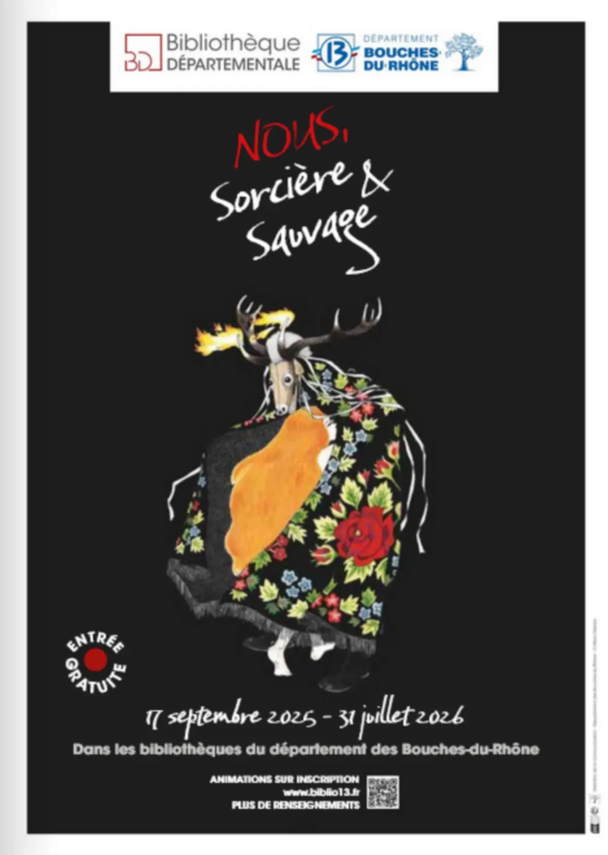 Nous, sorcières et sauvages - Bibliothèque départementale des Bouches-du-Rhône