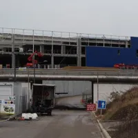 Le chantier Ikea&nbsp;: le 15 janvier 2015 DR