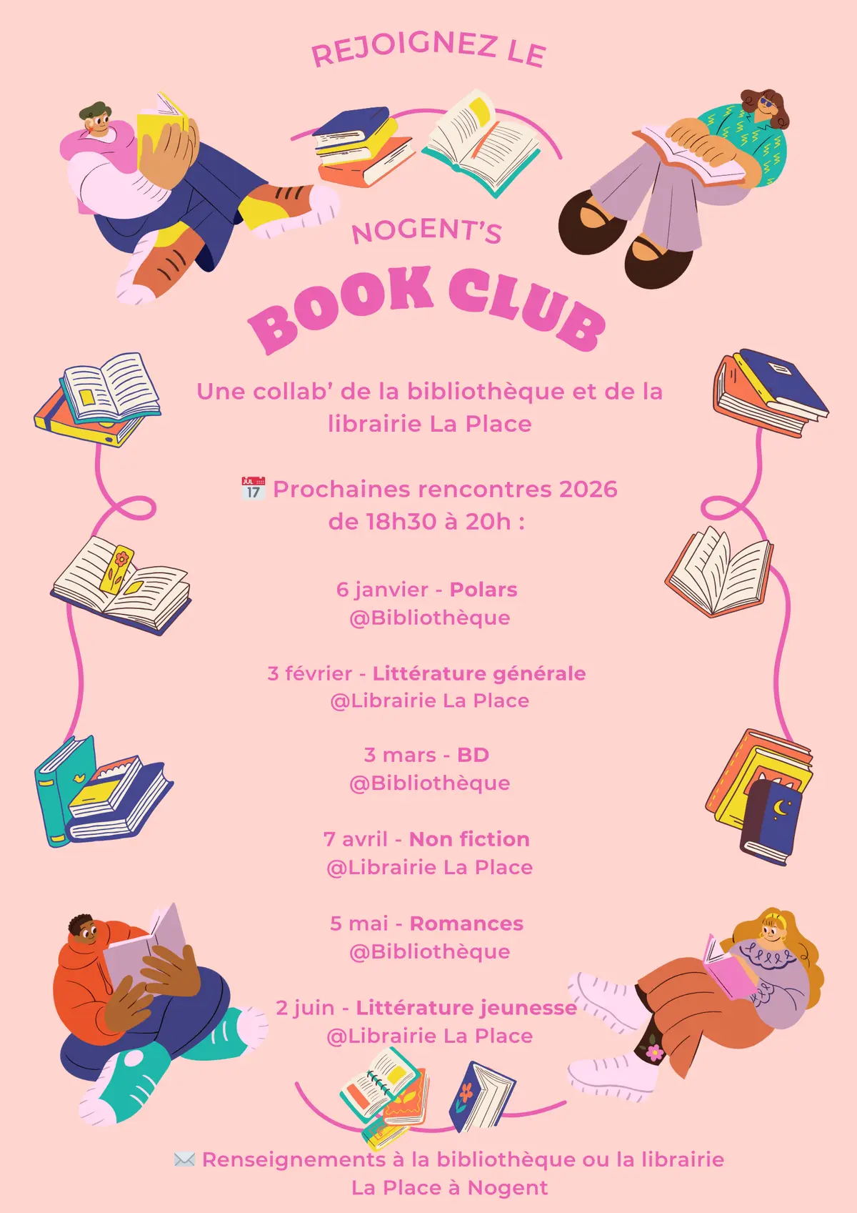 NOUVEAU - RDV du mardi avec le Nogent's Book Club