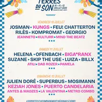 Nouveaux artistes annoncés au festival Terres du Son 2026 : Kungs, Biga*Ranx, Keziah Jones… DR