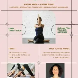 Nouveaux cours de yoga