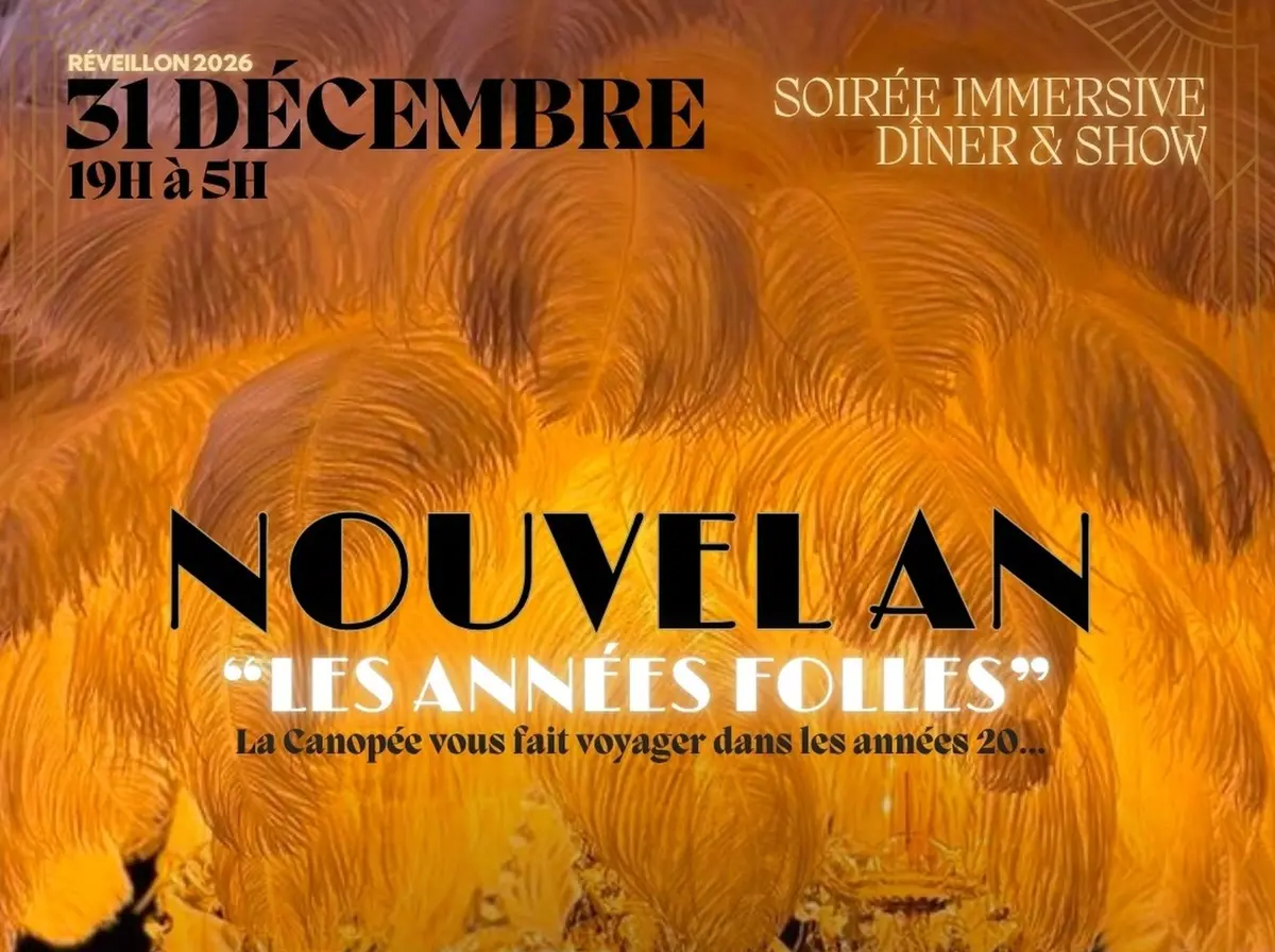 Nouvel an les années folles, à La Canopée