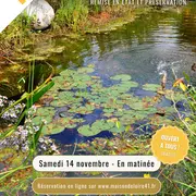 Novembre Un Mois Une Action  restauration d'une mare avec la Maison de la Loire