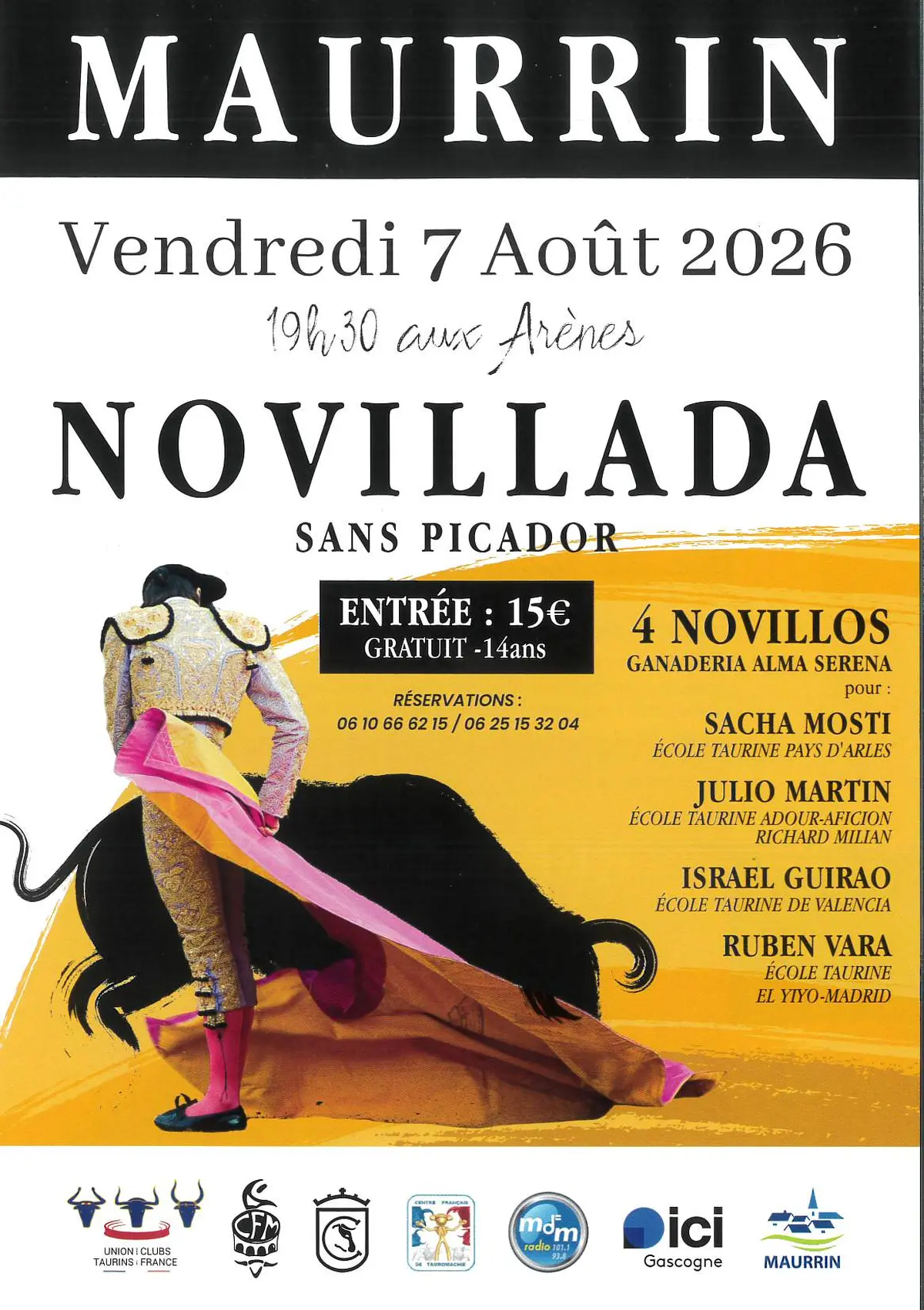 Novillada sans picador - Maurrin