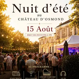 Nuit d'été au Château d'Osmond