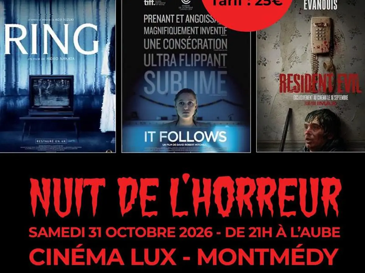 NUIT DE L'HORREUR 2026 au cinéma LUX
