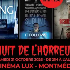 NUIT DE L'HORREUR 2026 au cinéma LUX