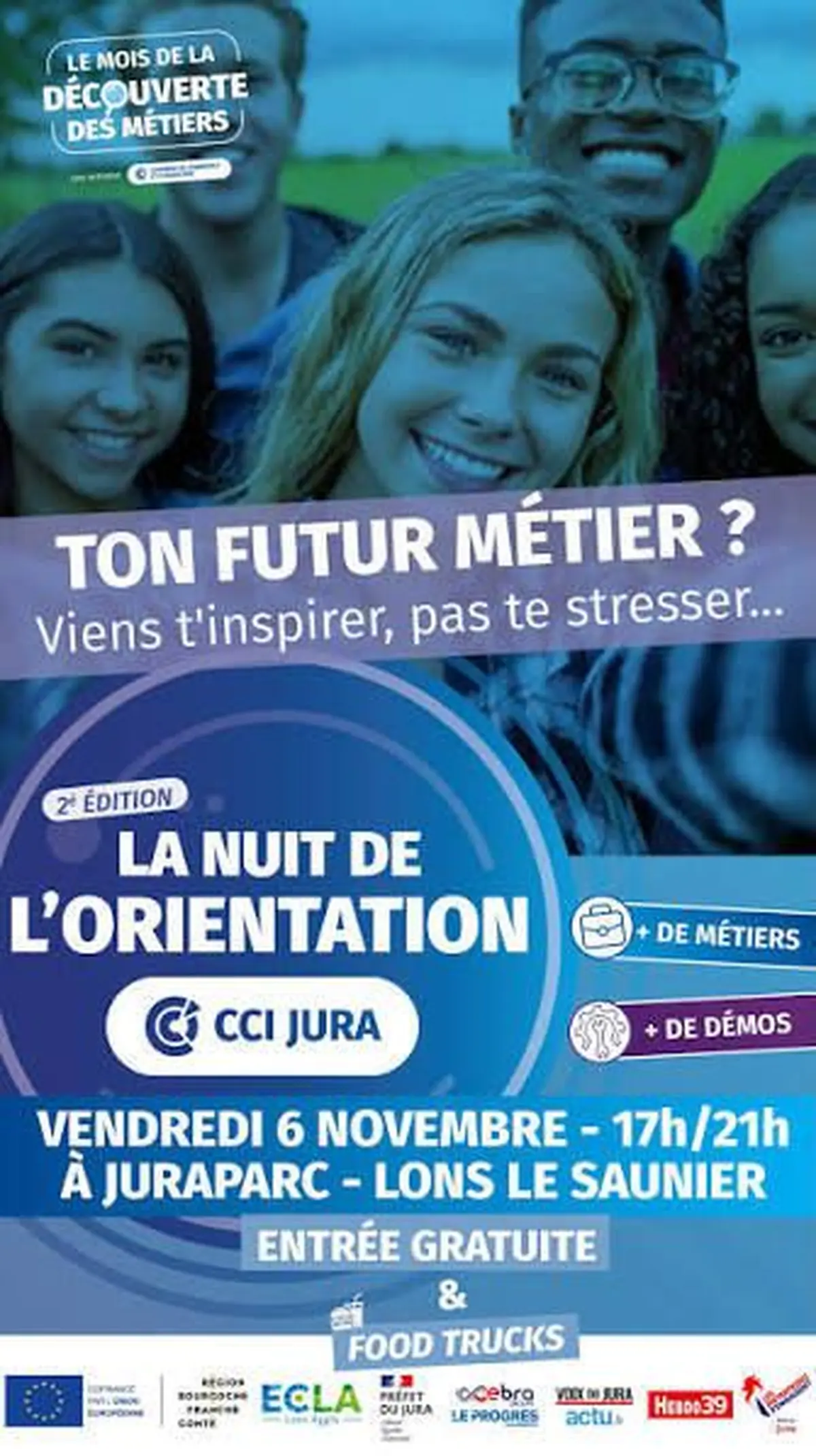 Nuit de l'Orientation à Juraparc : découverte des métiers et des parcours professionnels