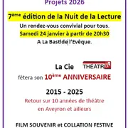 Nuit de la lecture à La Bastide l'Evêque