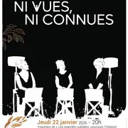 Nuit de la Lecture : Ni vues, ni connues