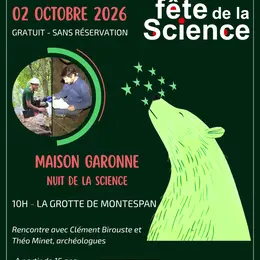 Nuit De La Science : La Grotte De Montespan