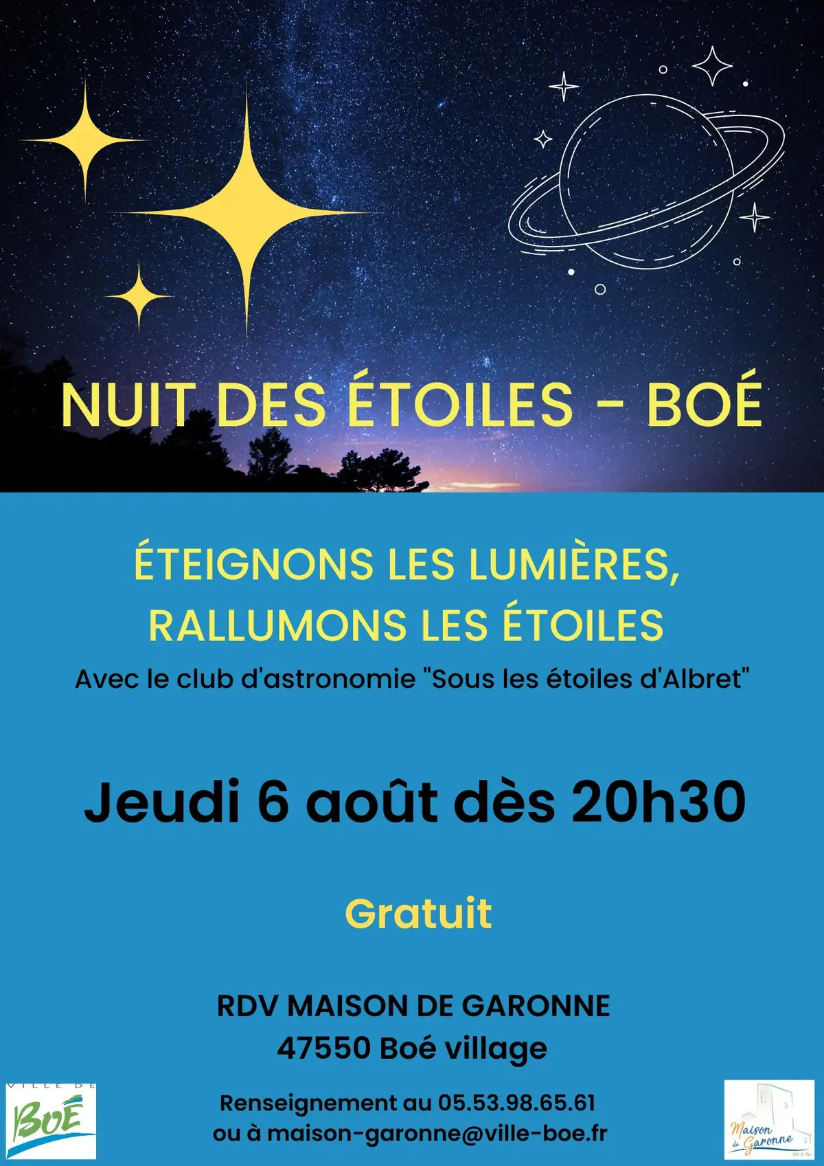 Nuit des étoiles