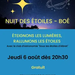 Nuit des étoiles