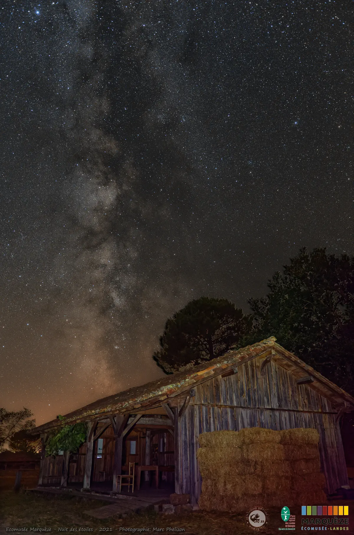 Nuit des étoiles à Marquèze