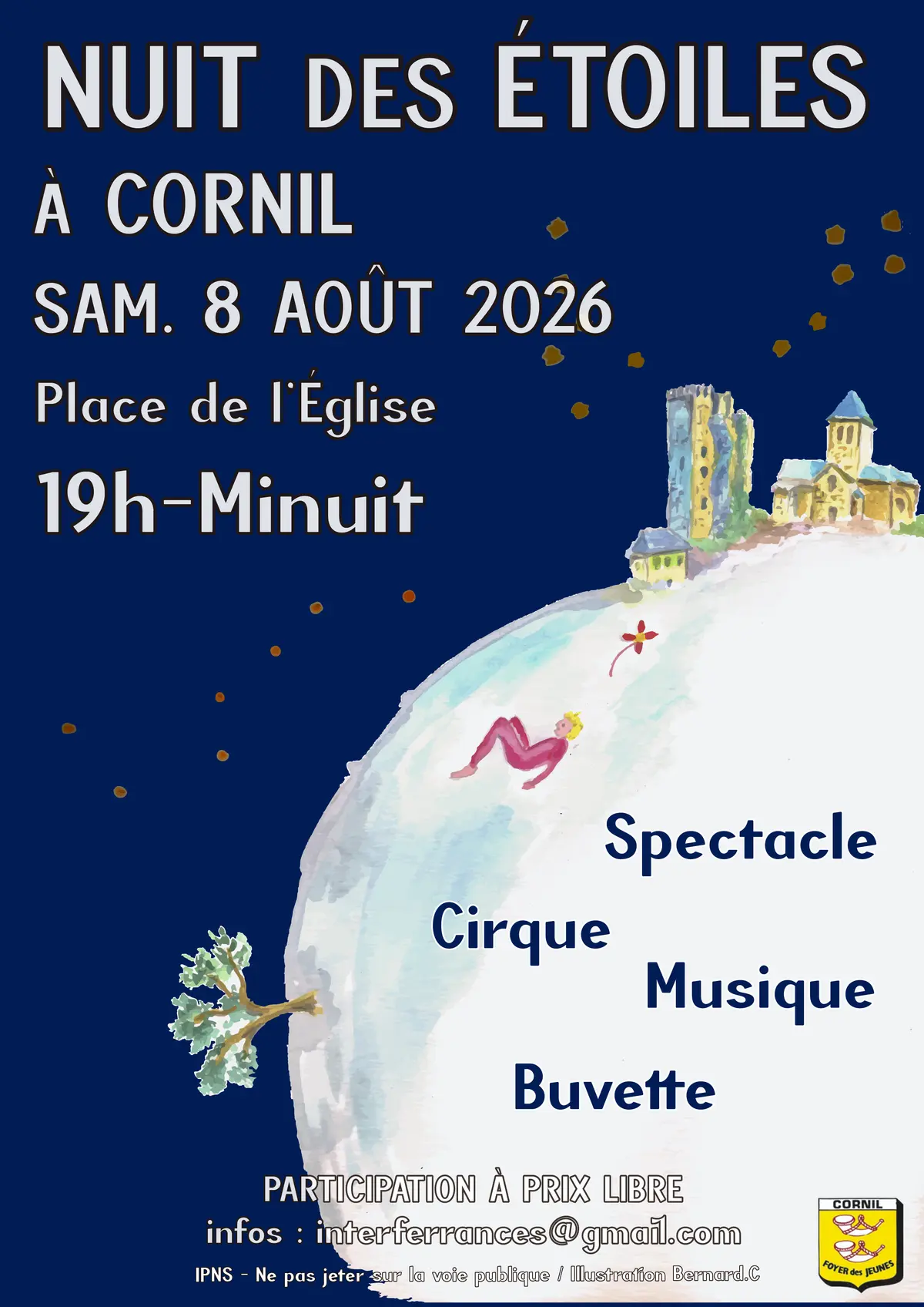 Nuit des étoiles - Cornil