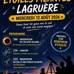 Nuit des Étoiles Filantes à Lagruère