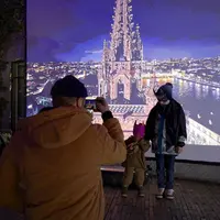 Les familles aussi s'amusent à la Nuit des musées à Bâle &copy; Flavia Schaub