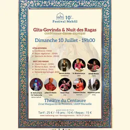 Nuit des raagas - conférence, danse et musique indienne