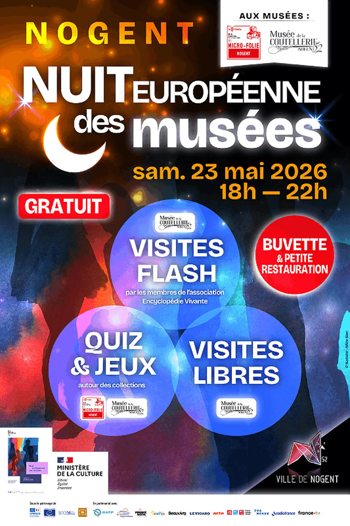Nuit européenne des musées à Nogent
