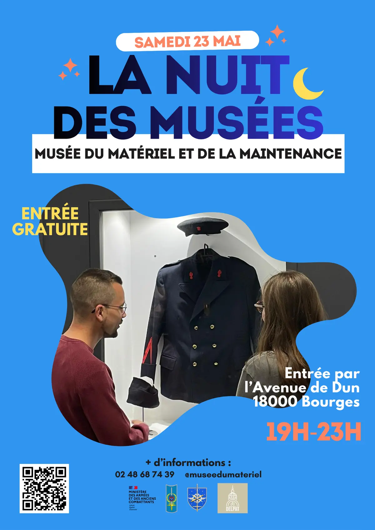 Nuit Européenne des Musées au Musée du Matériel et de la Maintenance
